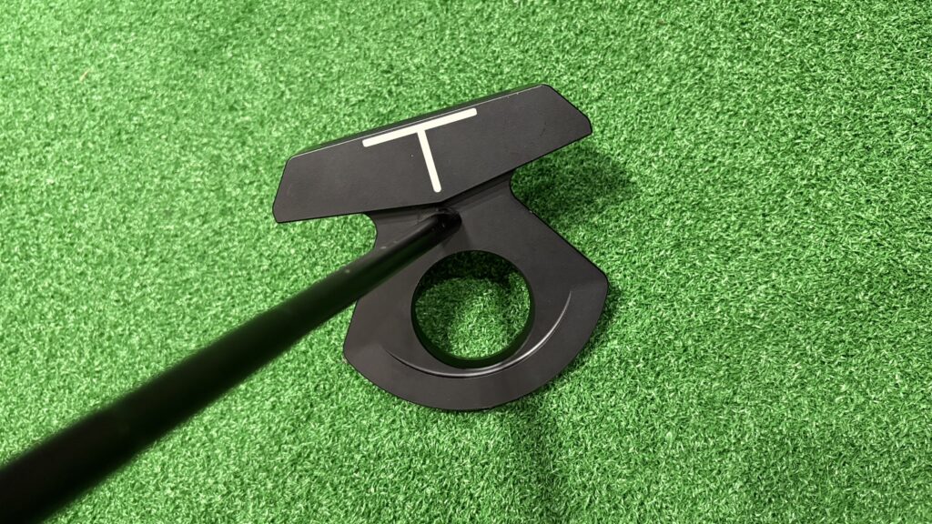 L.A.B. GOLF DF3 パター 後方からのアライメント